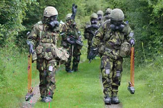UK MoD training using Camsim