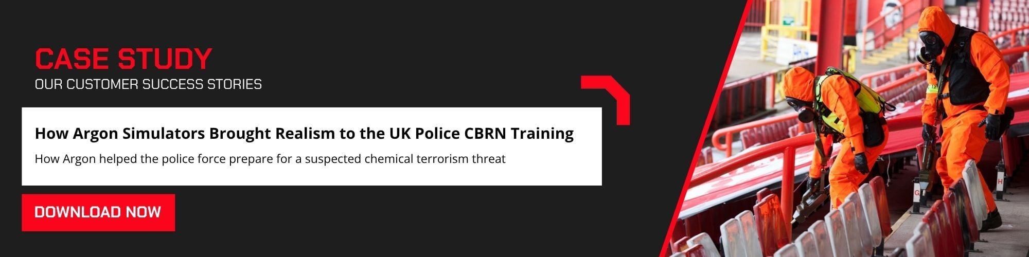 Case Study - How Argon Simulators Brought Realism to the UK Police CBRN Training
