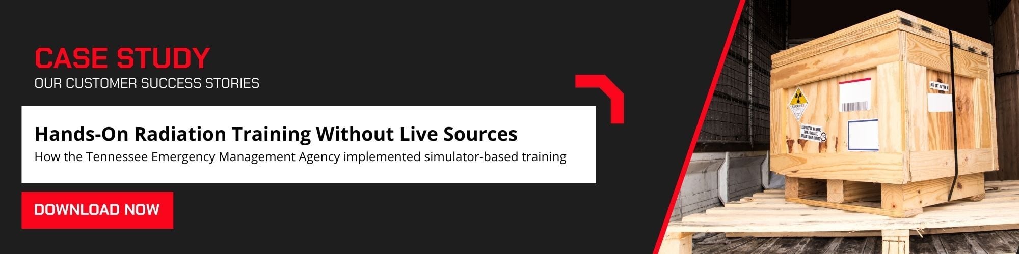 Case study - hands-on radiation training without live sources