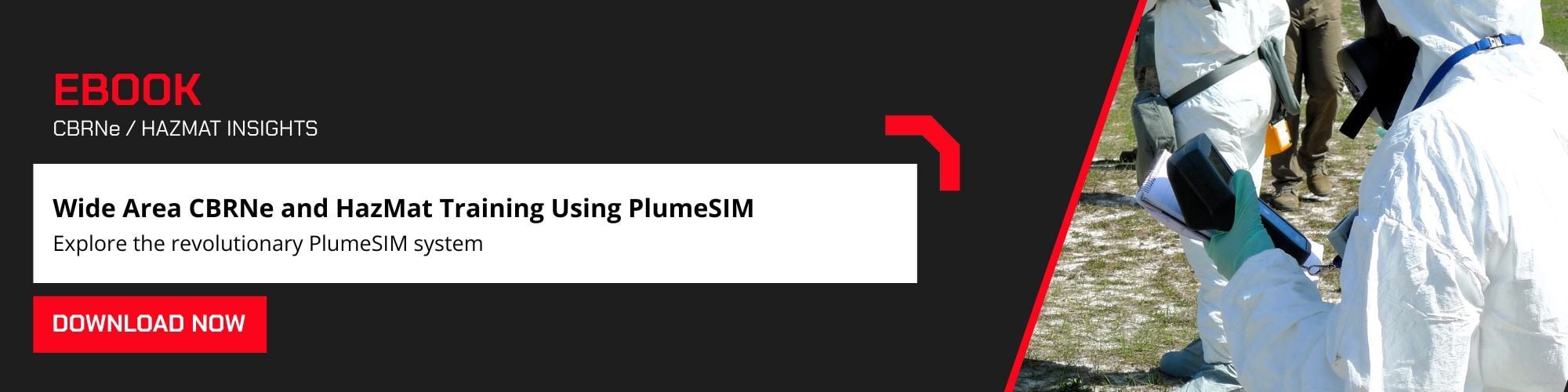 Ebook - wide area CBRNe and HazMat Training Using PlumeSIM