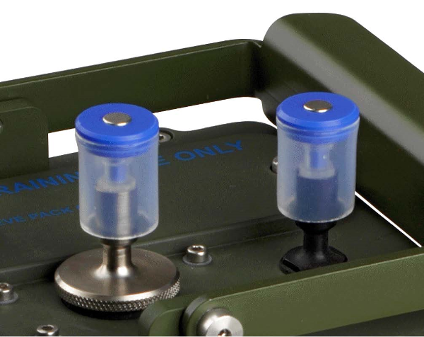ACADA chemical hazard detection simulator rain caps