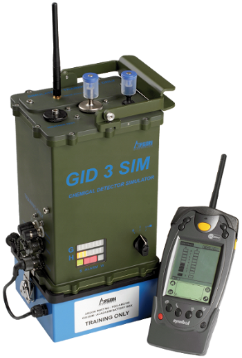 GID-3 chemical hazard detection simulator