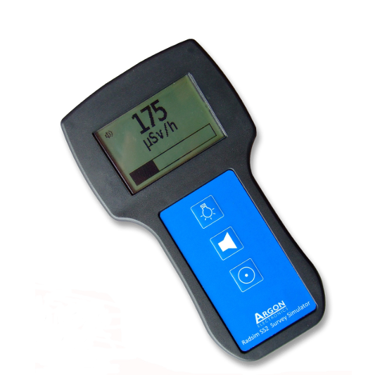RADSIM-SS3 radiation hazard detection simulator