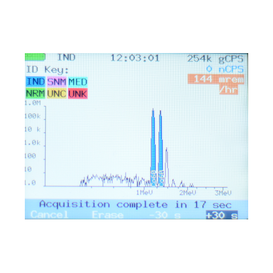 RIIDEye-SIM-NaI-P Radiation Hazard Simulator screenshot