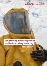 Improving first responder radiation safety training