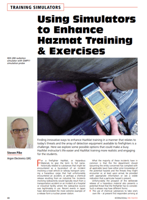 Enhance Hazmat traininf editorial