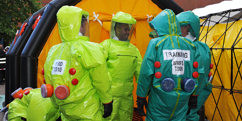 CBRNe training - how 3 types compare