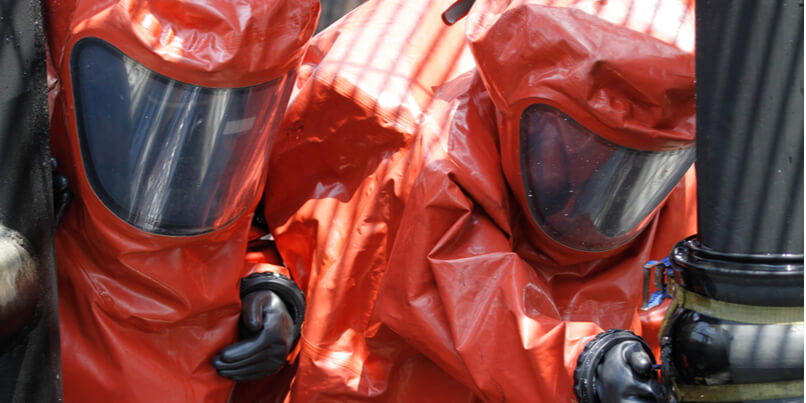 The role of simulation in countering chemical threats